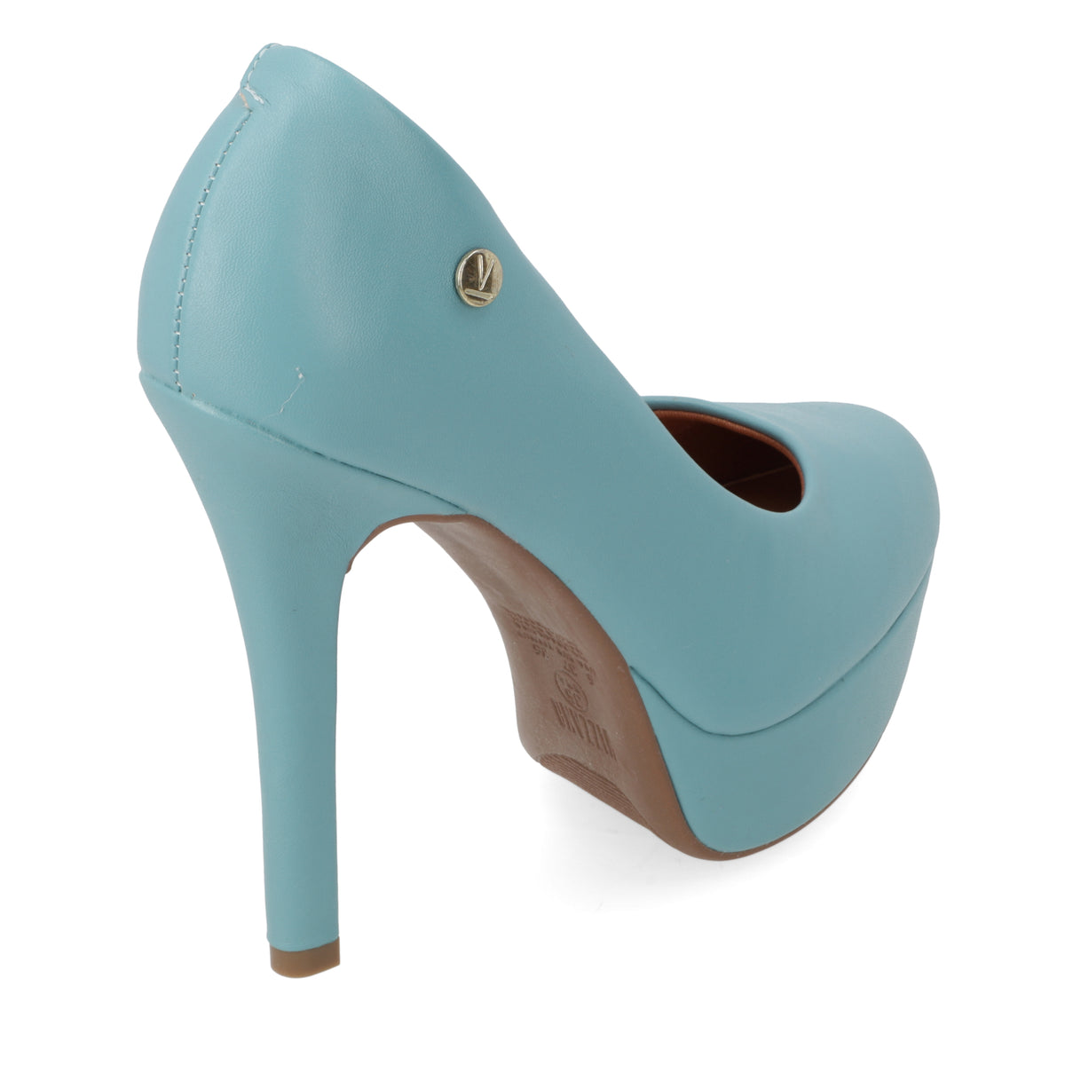 Zapato Taco Plataforma Vizzano Verde Jade