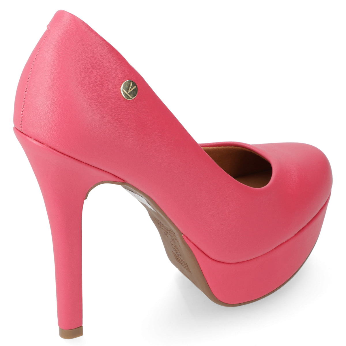 Zapato Taco Plataforma Vizzano Pink Gloss