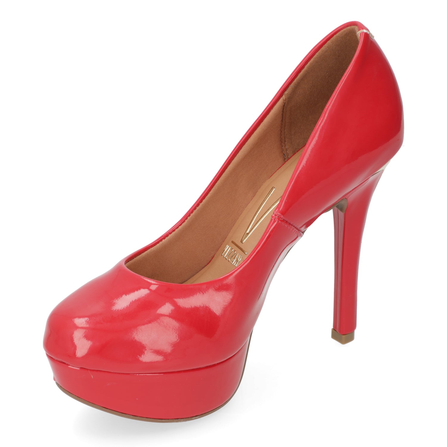 Zapato Taco Plataforma Vizzano Rojo 1830-601-13488-46175