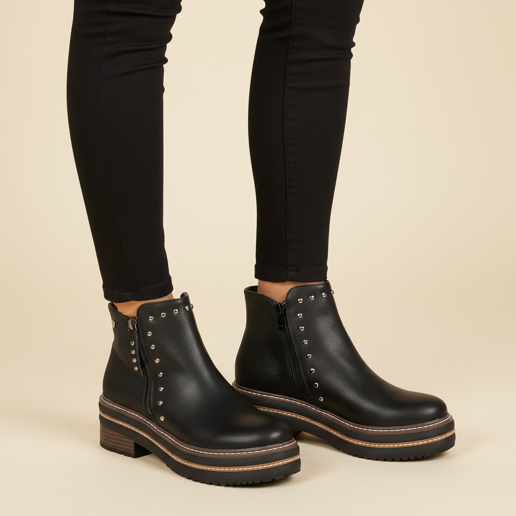 Botín Negro New Walk