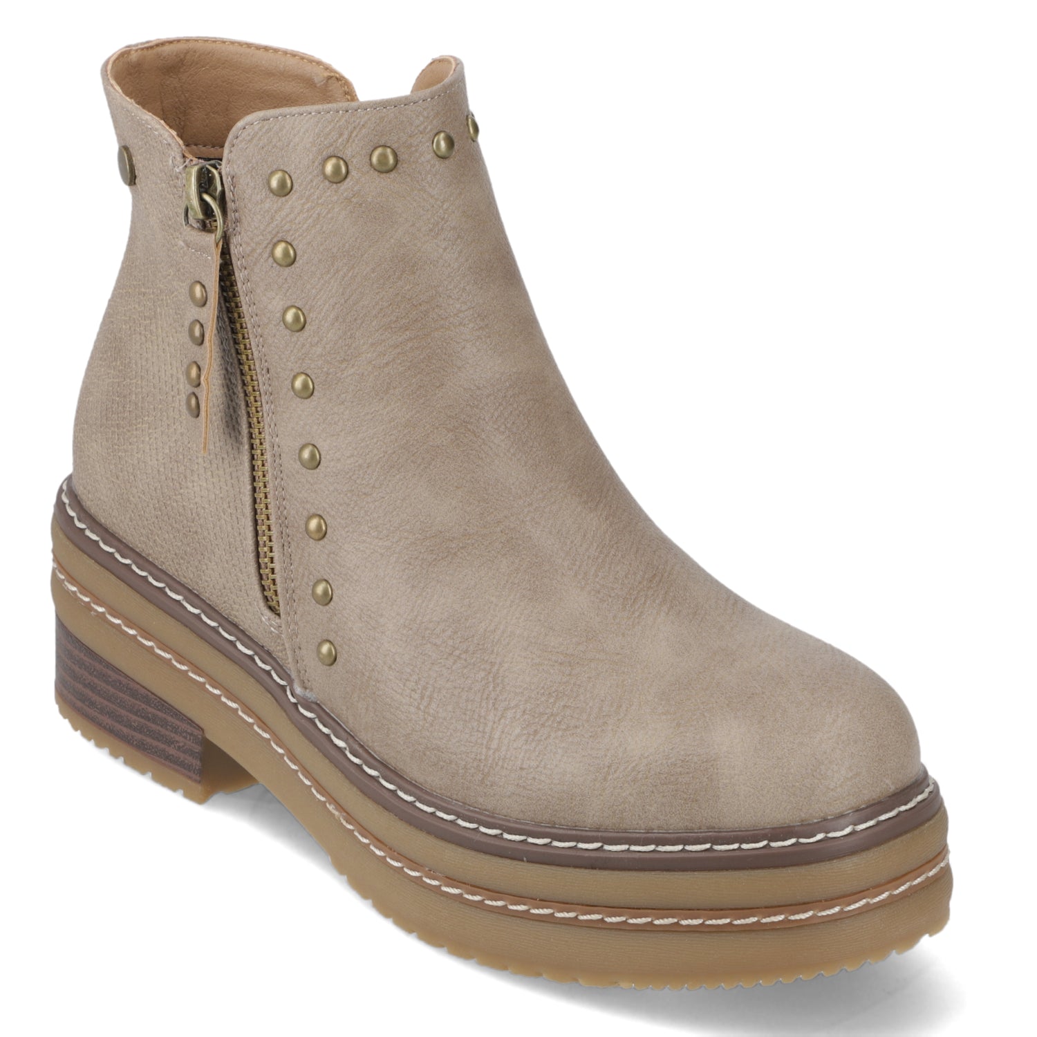 Botín Beige New Walk