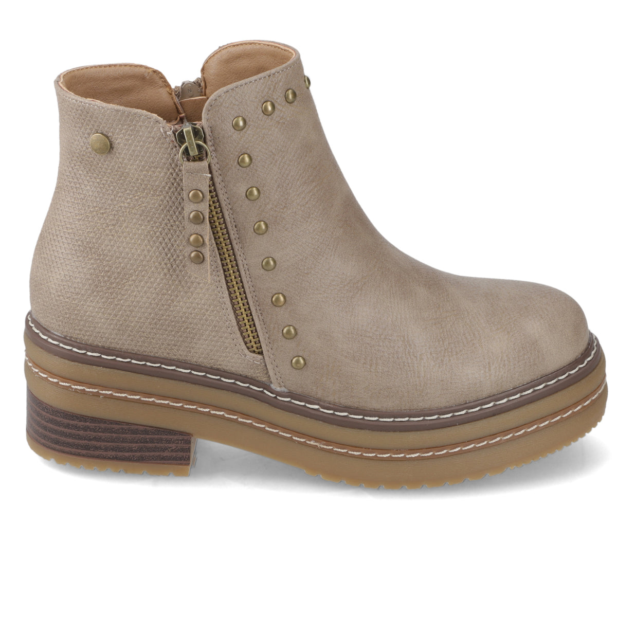 Botín Beige New Walk