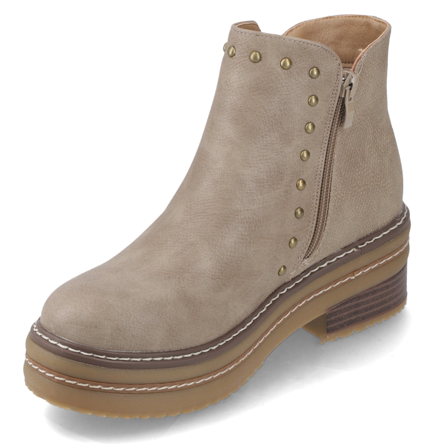 Botín Beige New Walk