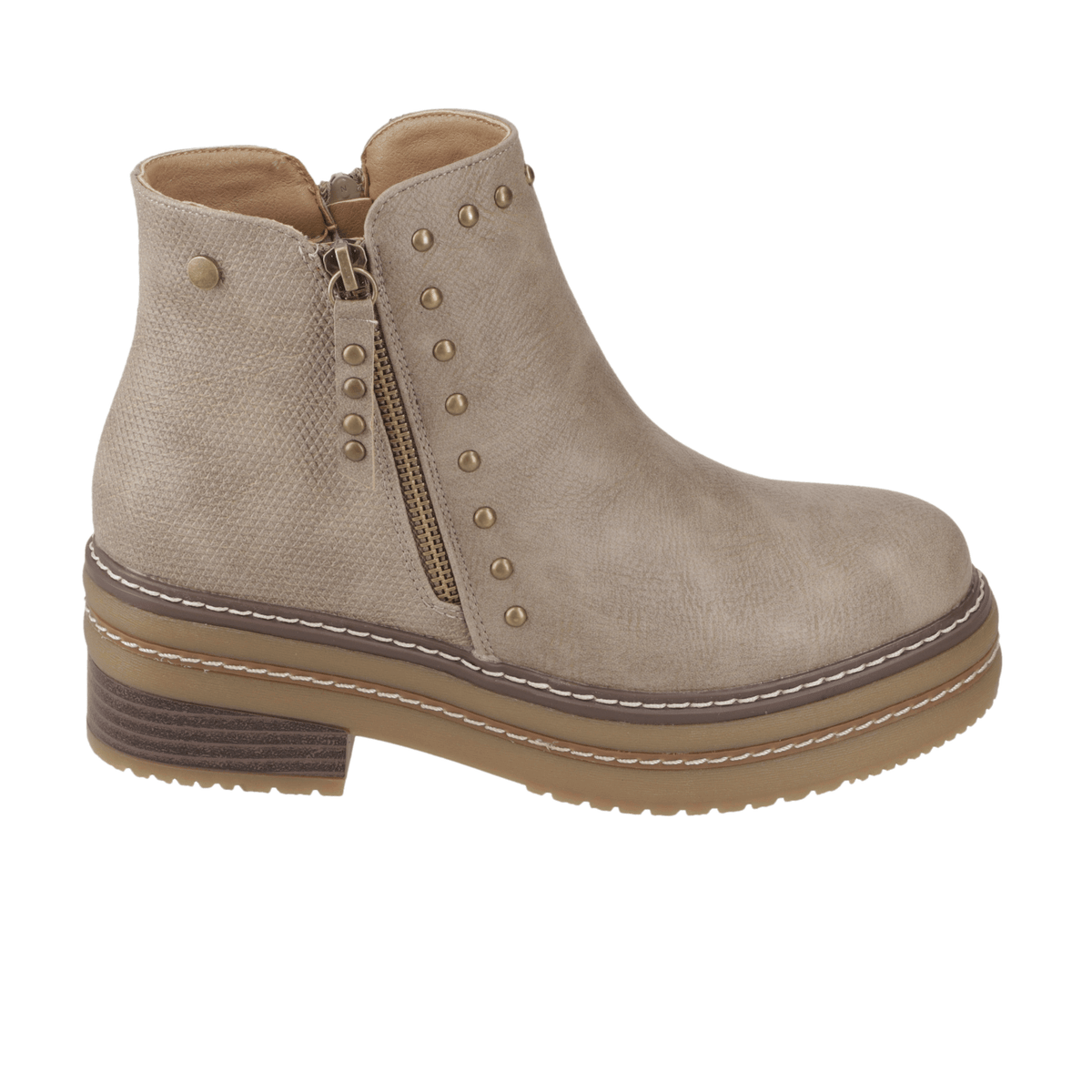 Botín Beige New Walk