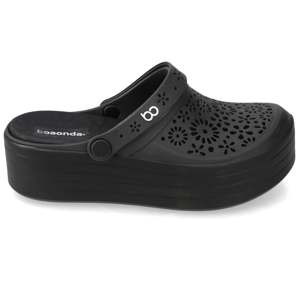 Clog Negra Boaonda 35 / Negro