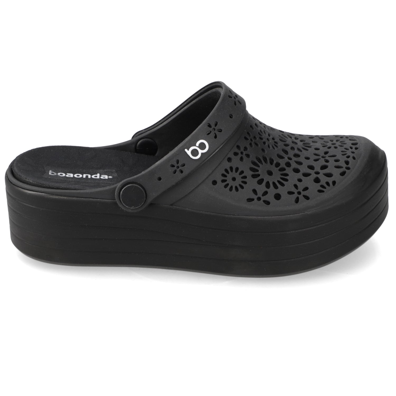 Clog Negra Boaonda 35 / Negro