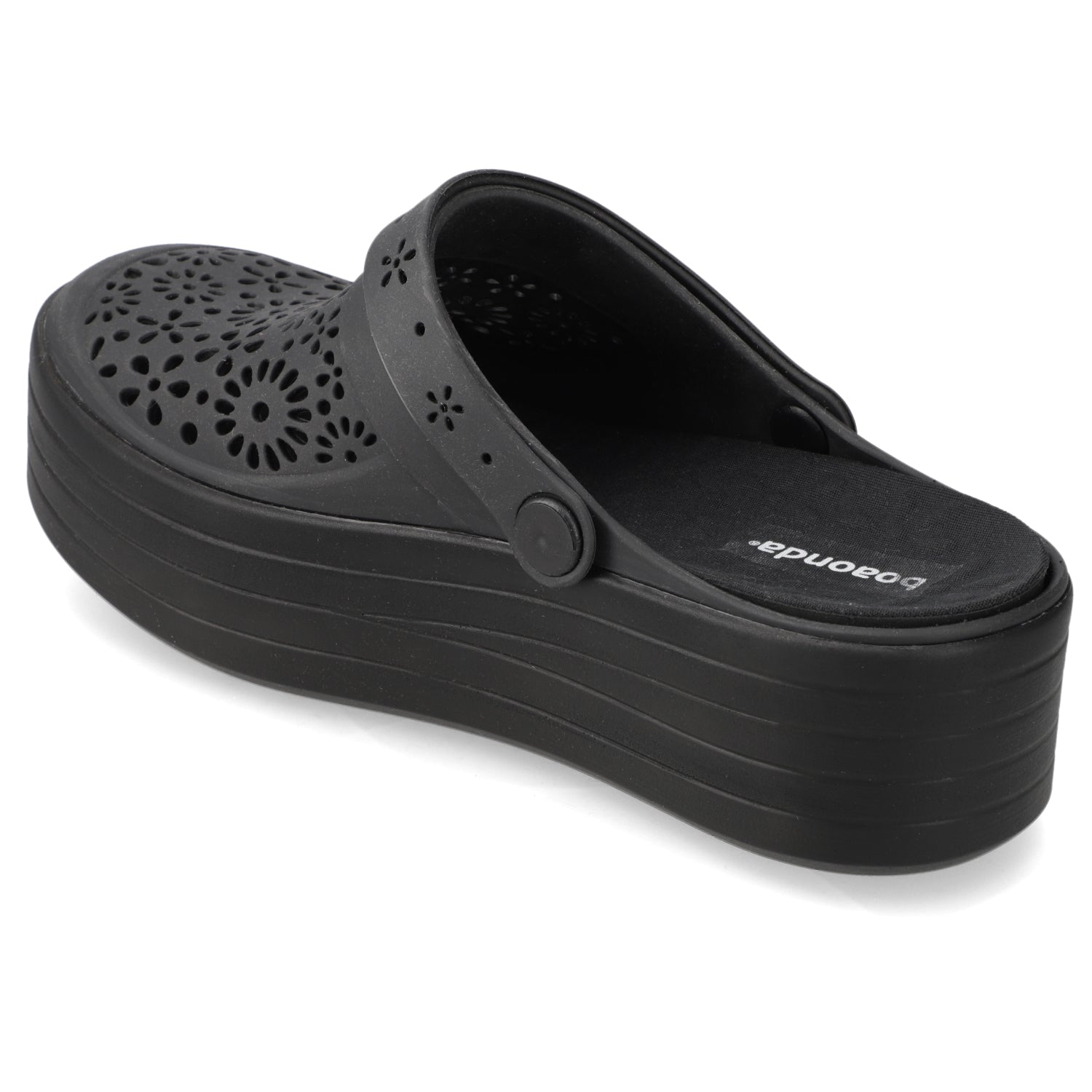 Clog Negra Boaonda 35 / Negro