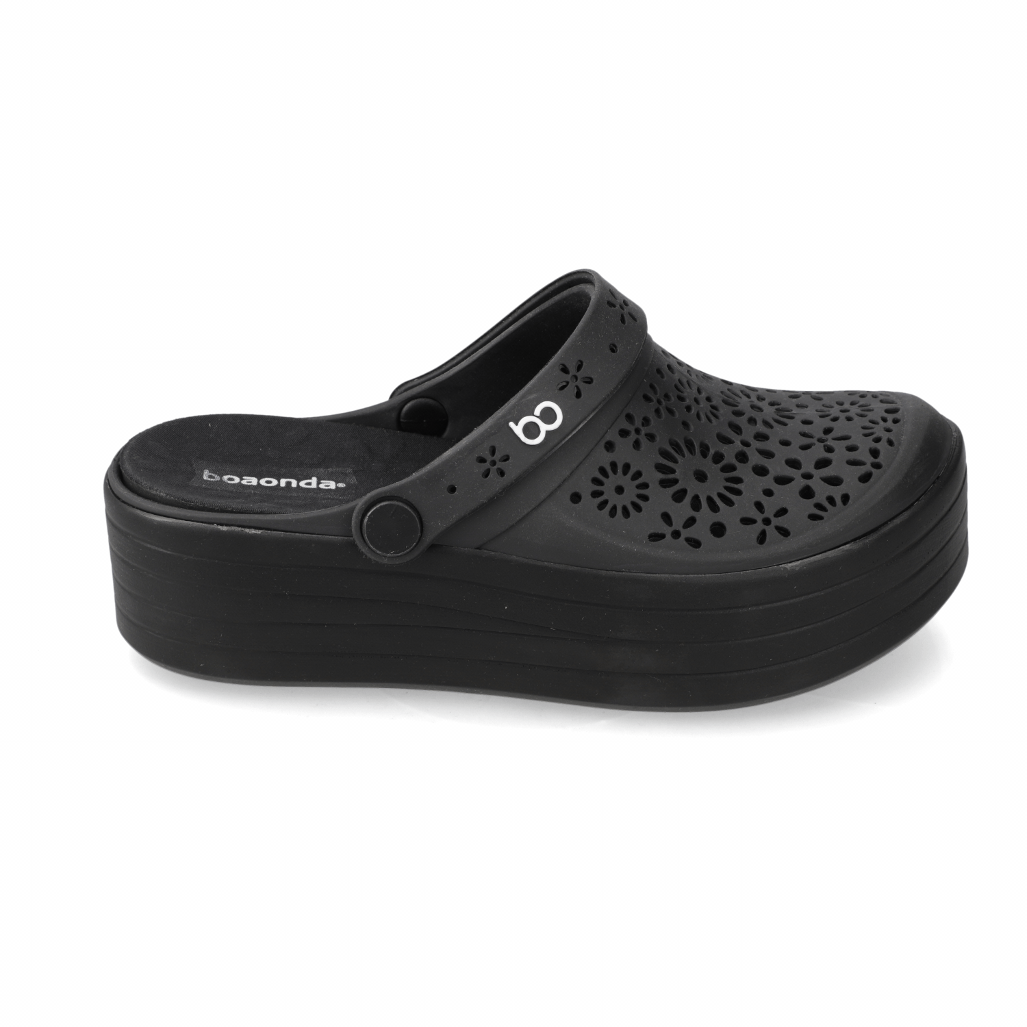 Clog Negra Boaonda 35 / Negro