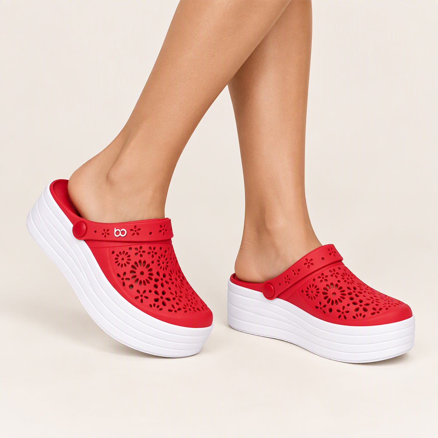Clog Roja Boaonda 35 / Rojo