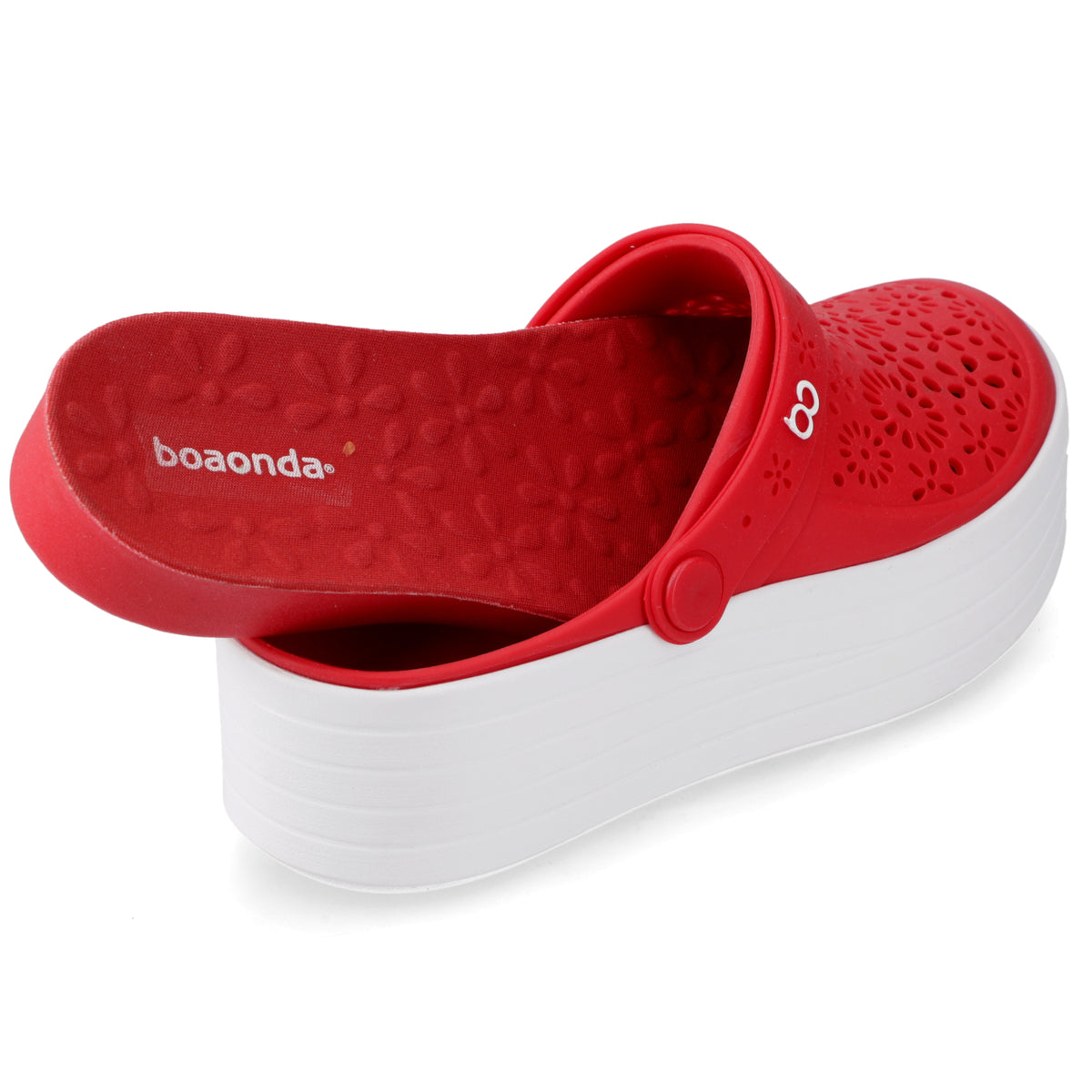 Clog Roja Boaonda 35 / Rojo