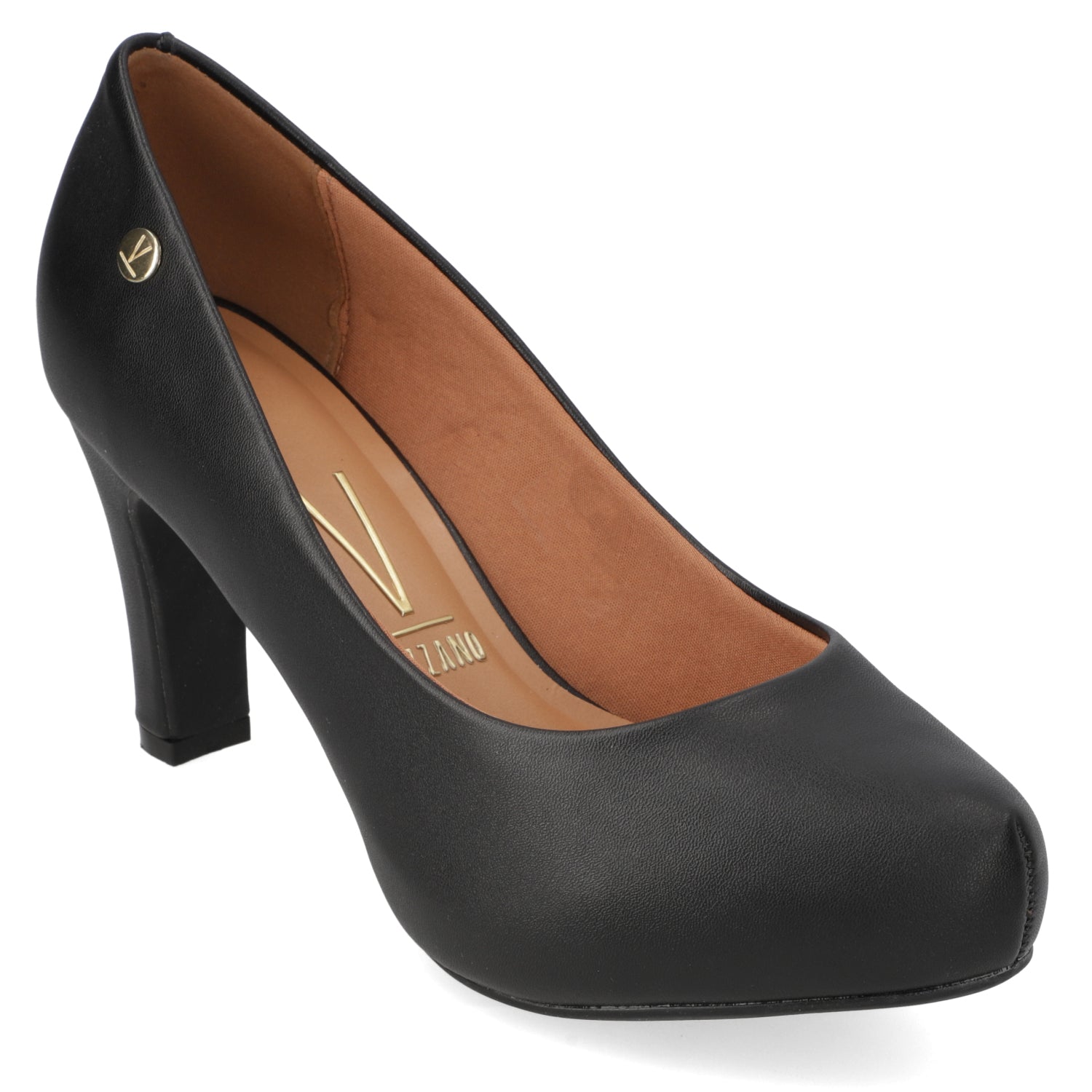 Zapato Taco Cuadrado Vizzano EcoCuero Negro 34 / Negro