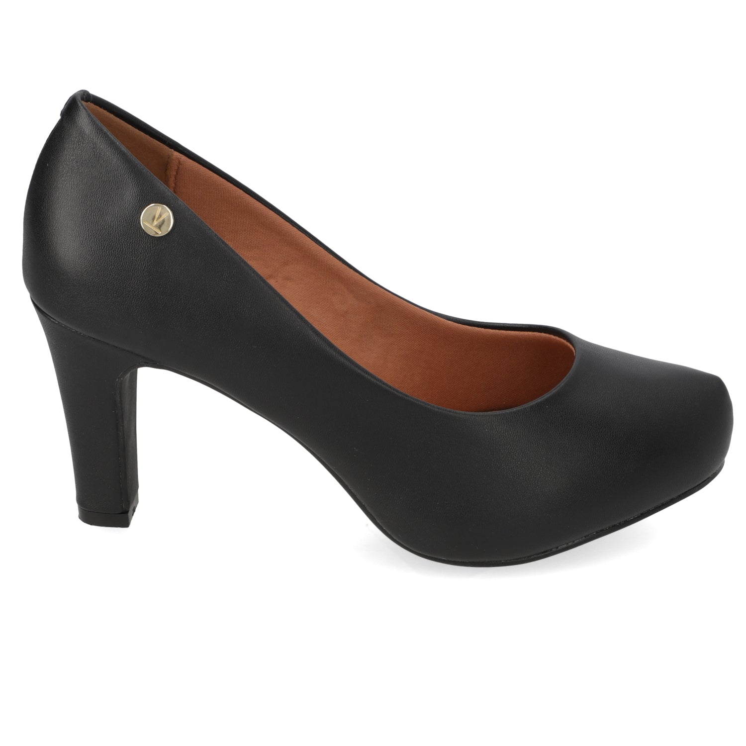 Zapato Taco Cuadrado Vizzano EcoCuero Negro 34 / Negro