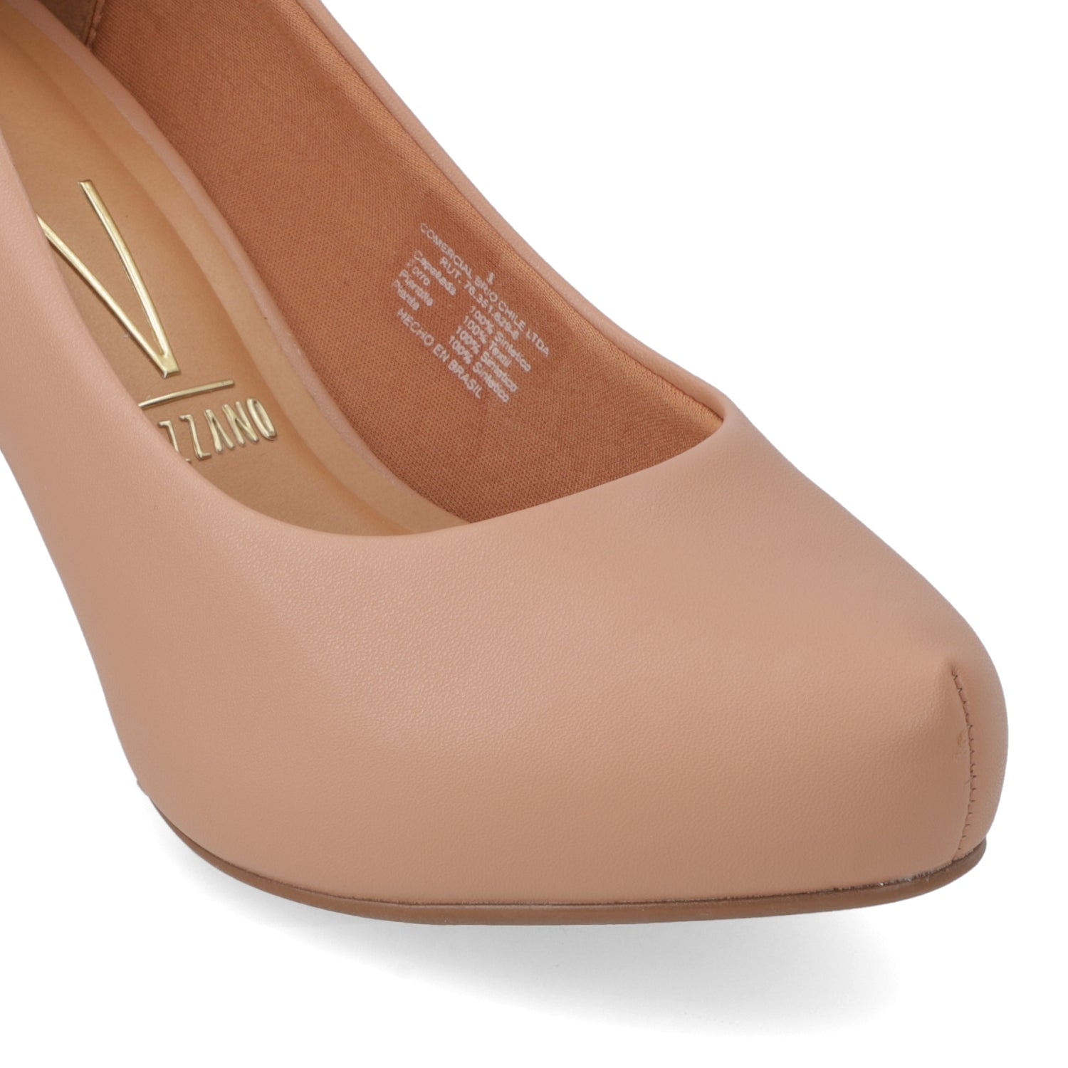 Zapato Taco Cuadrado Vizzano EcoCuero Nude 40 / Nude