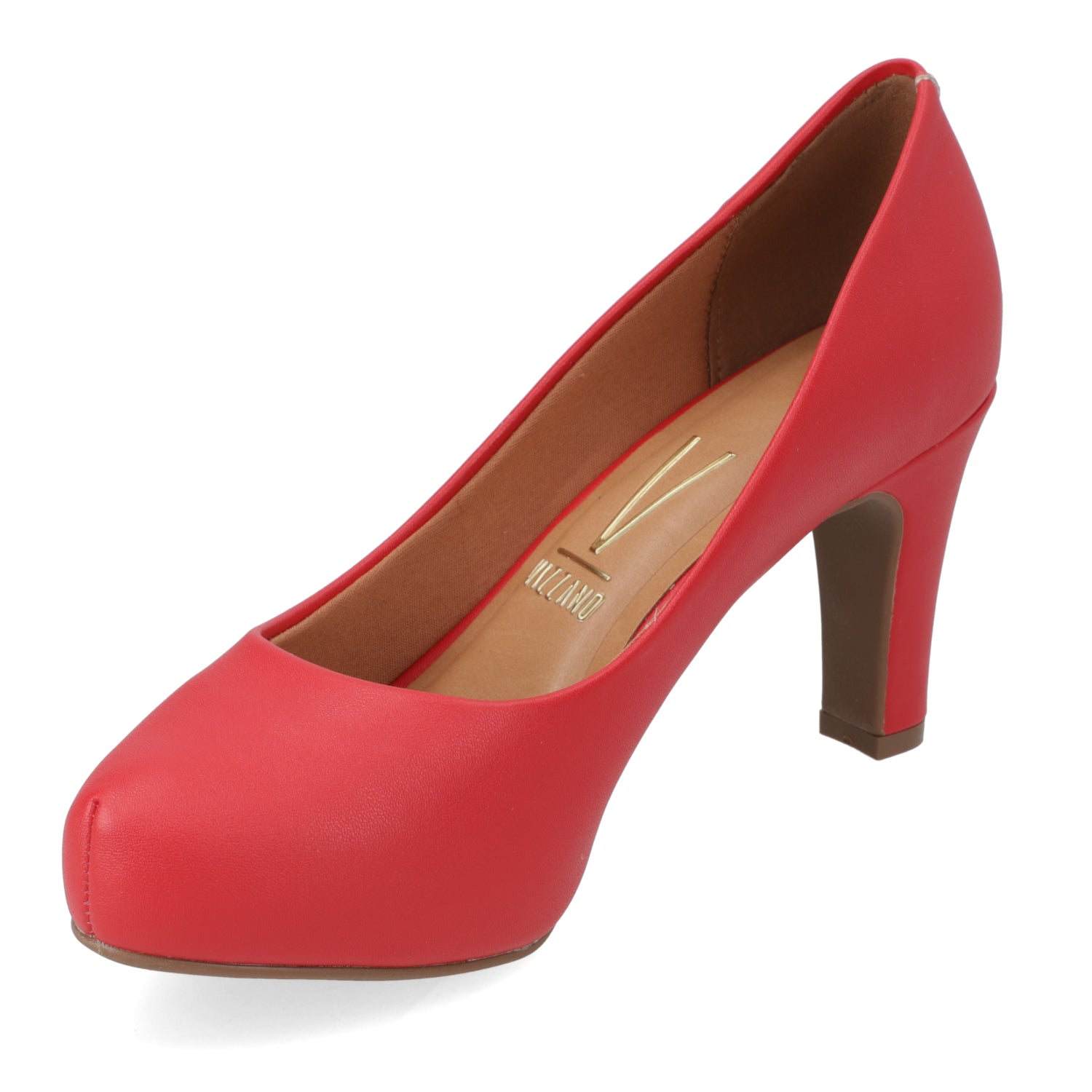 Zapato Taco Cuadrado Vizzano EcoCuero Rojo 34 / Rojo