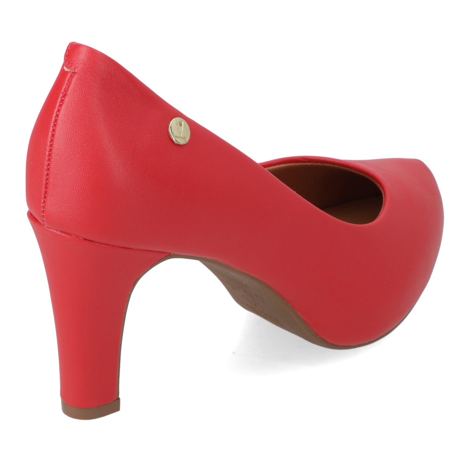 Zapato Taco Ancho Vizzano Rojo