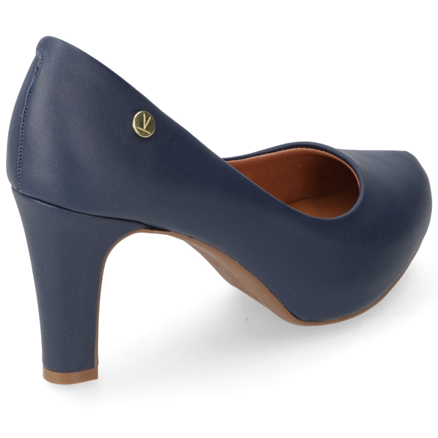 Zapato Taco Ancho Vizzano Azul