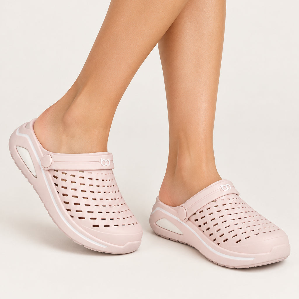 Zueco Clog Kin Rosada