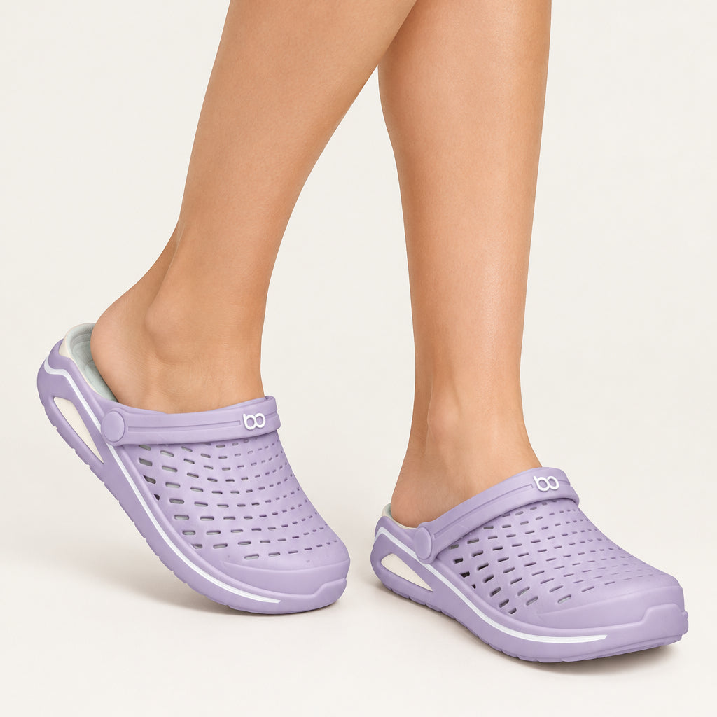 Zueco Clog Kin Lila