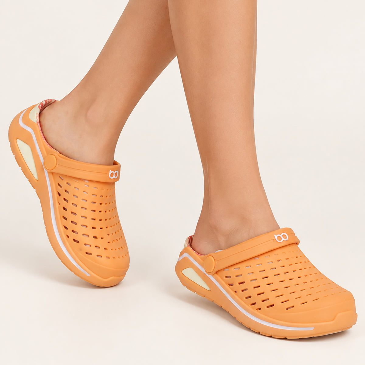 Zueco Clog Kin Naranja