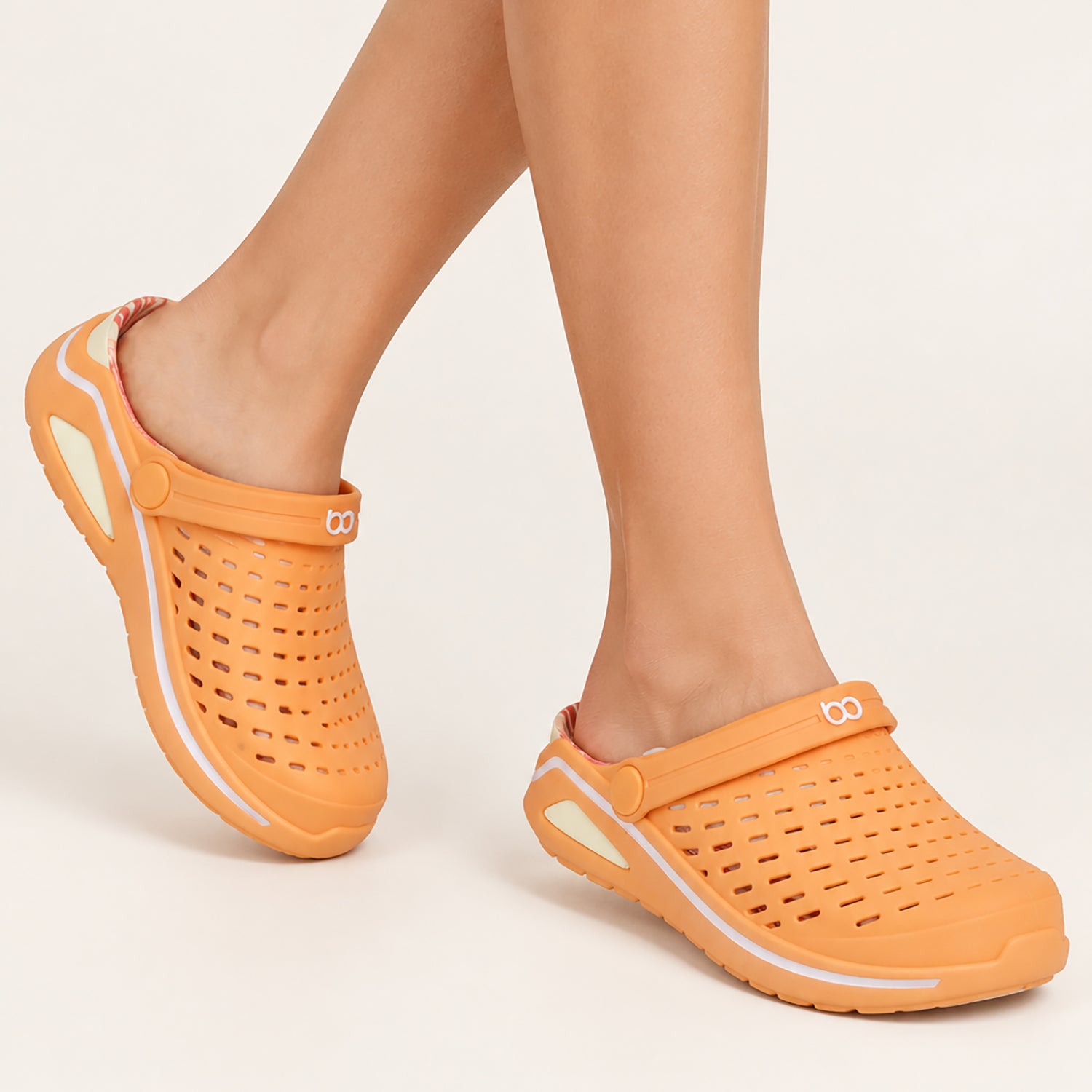 Zueco Clog Kin Naranja
