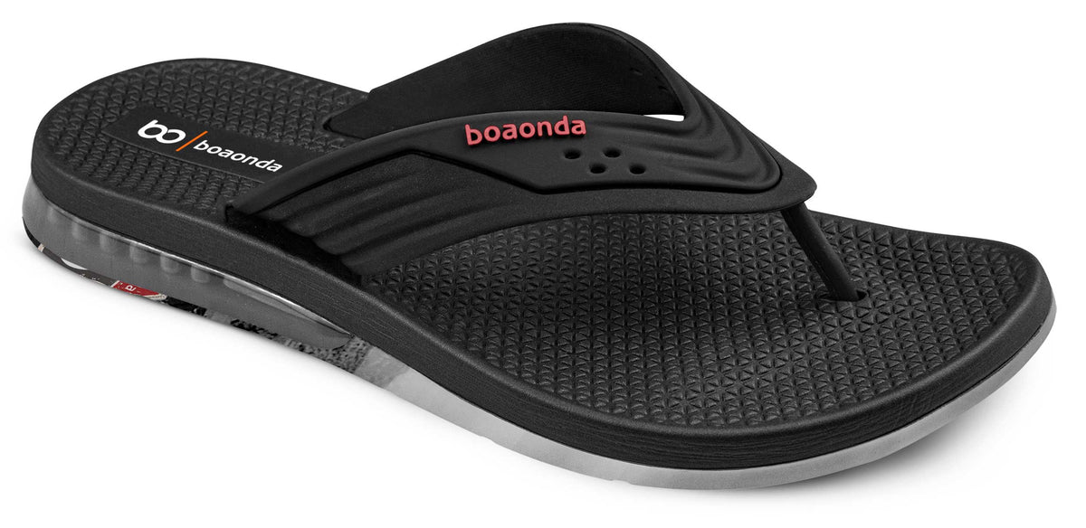 Sandalia Hombre Negro Boaonda
