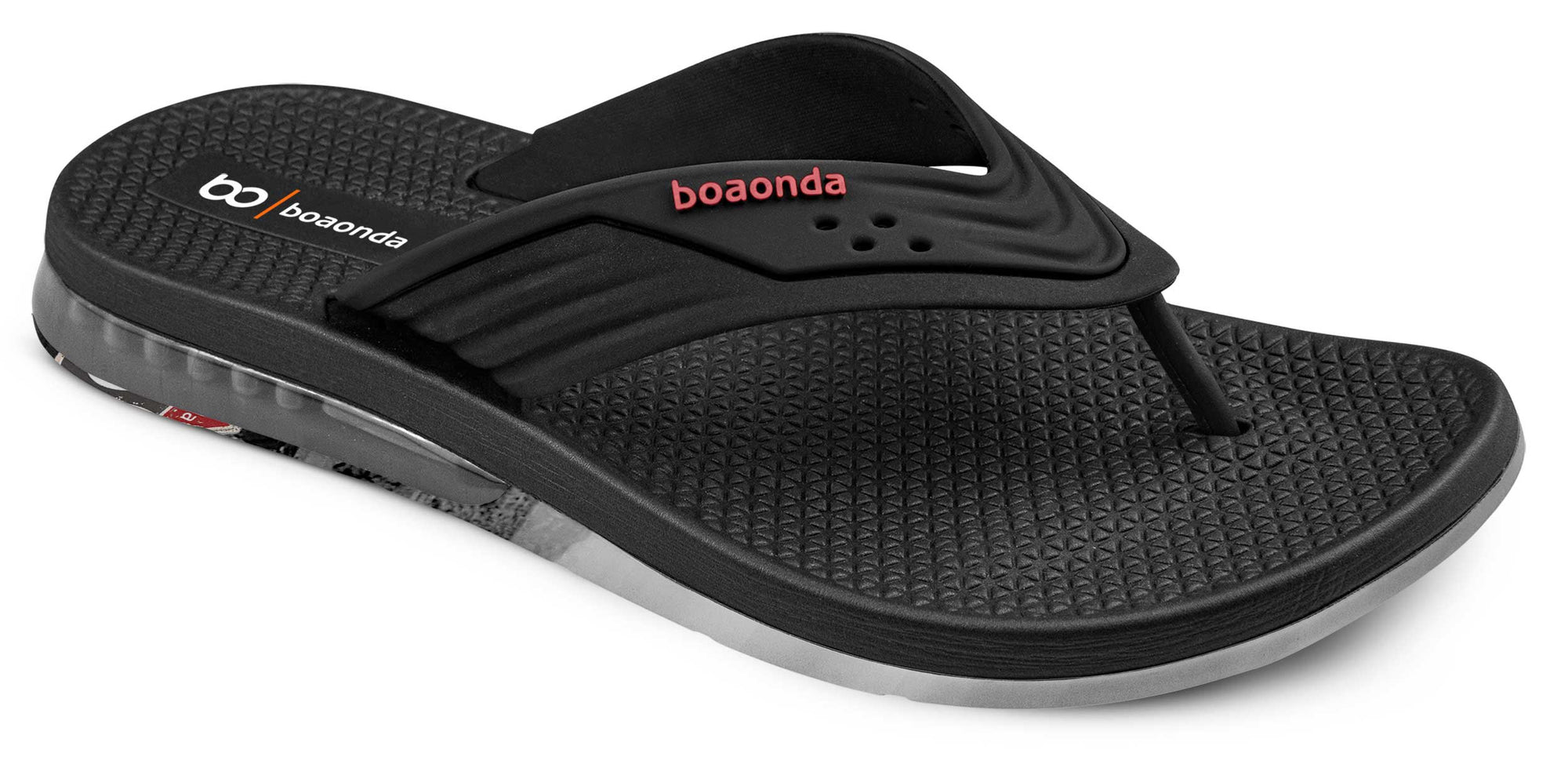 Sandalia Hombre Negro Boaonda