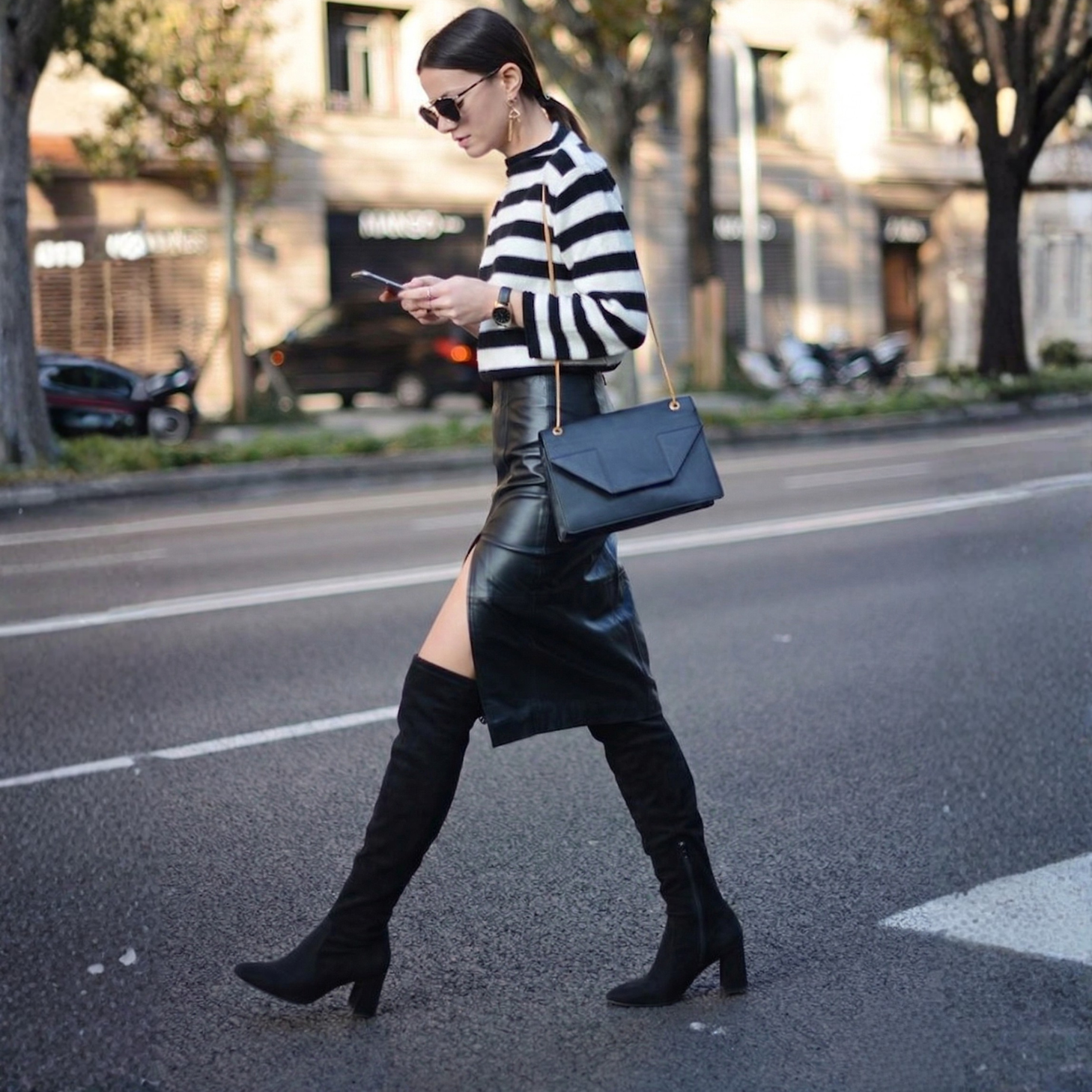 Bota Negra Beira Rio 34 / Negro