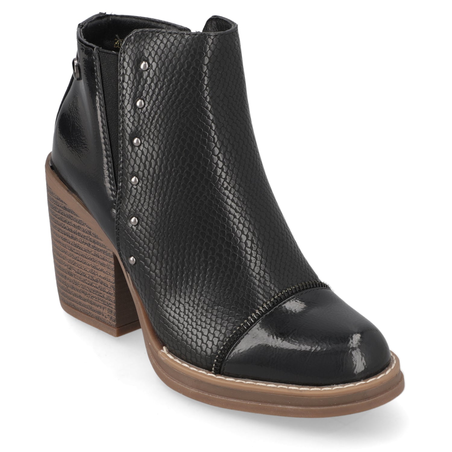 Botín Negro New Walk 35 / Negro