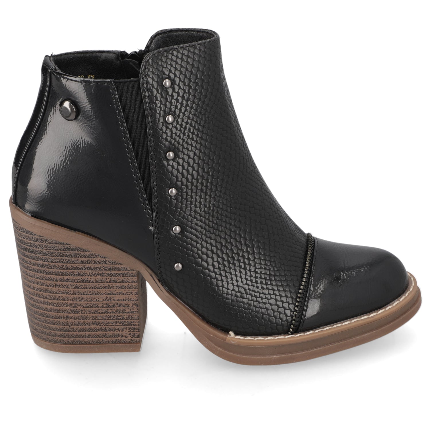 Botín Negro New Walk 35 / Negro