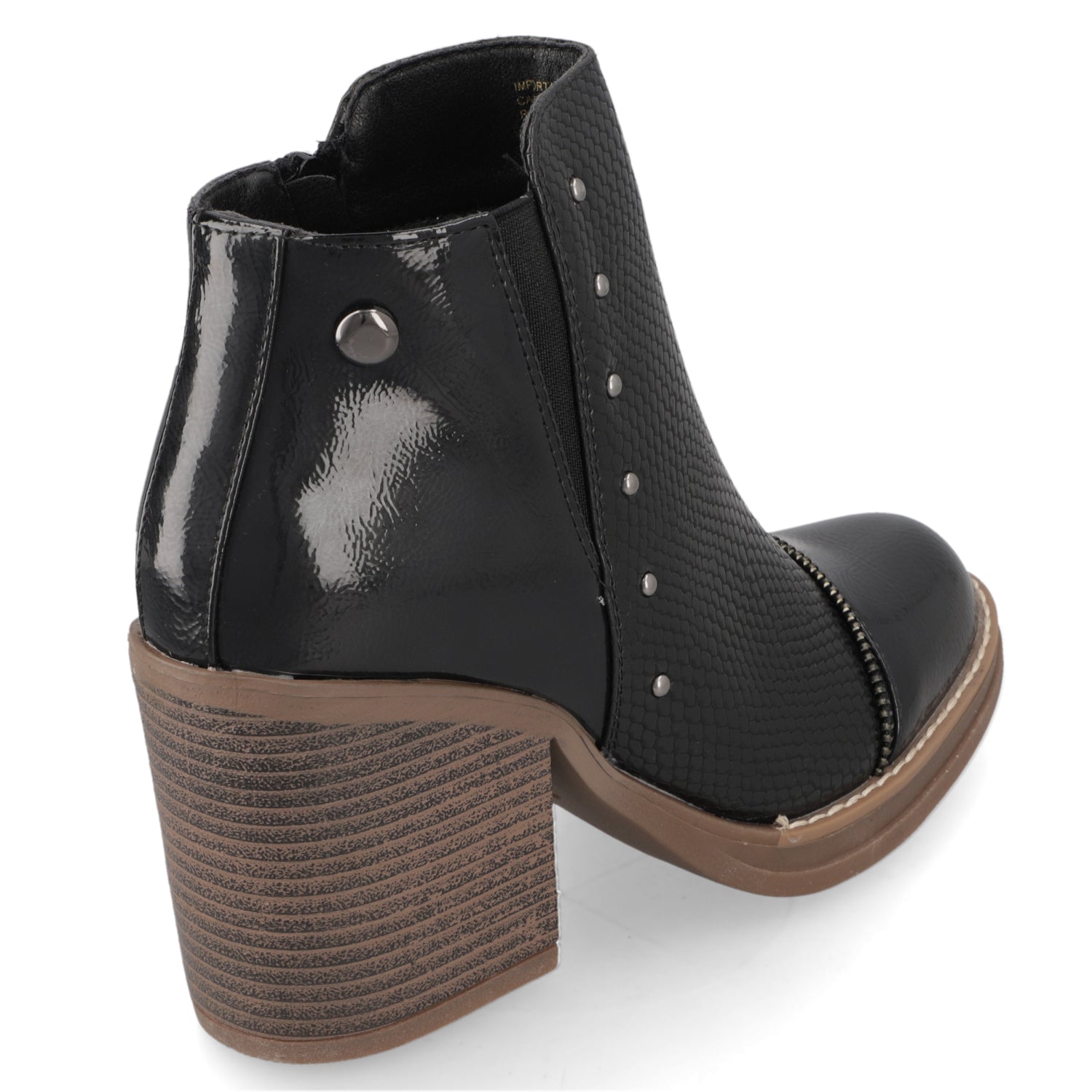 Botín Negro New Walk 35 / Negro