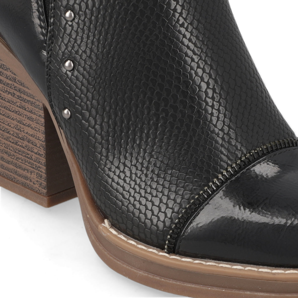 Botín Negro New Walk 35 / Negro