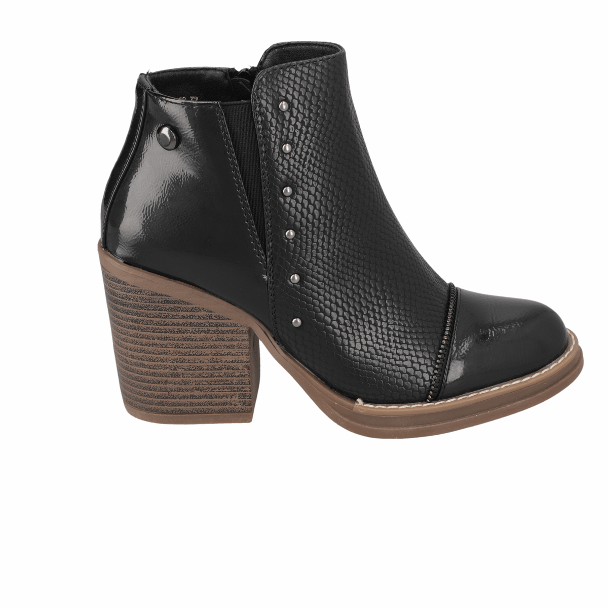 Botín Negro New Walk 35 / Negro