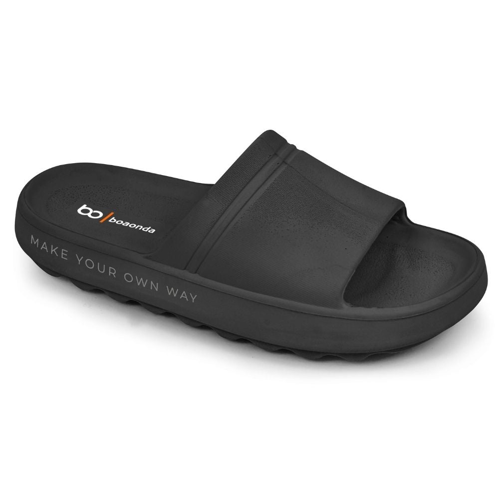 Sandalia Hombre Negro Boaonda