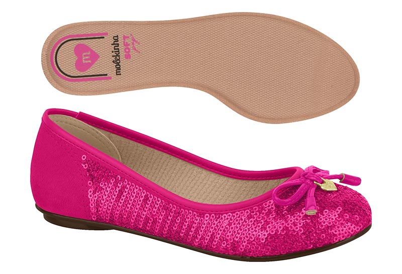 Ballerina Niña Fucsia Molekinha