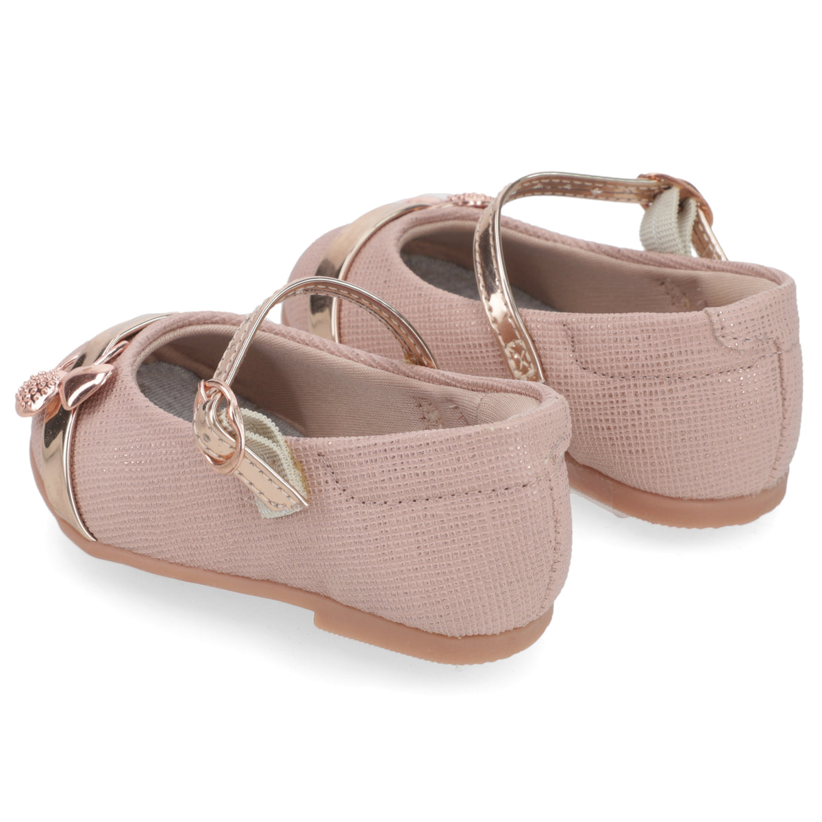 Ballerina Niña Metalizada Molekinha 18 / Rosado