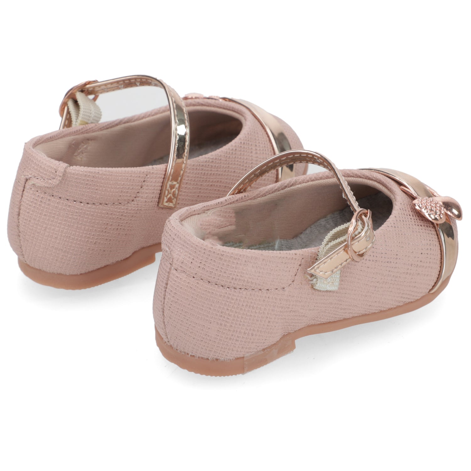 Ballerina Niña Metalizada Molekinha 18 / Rosado