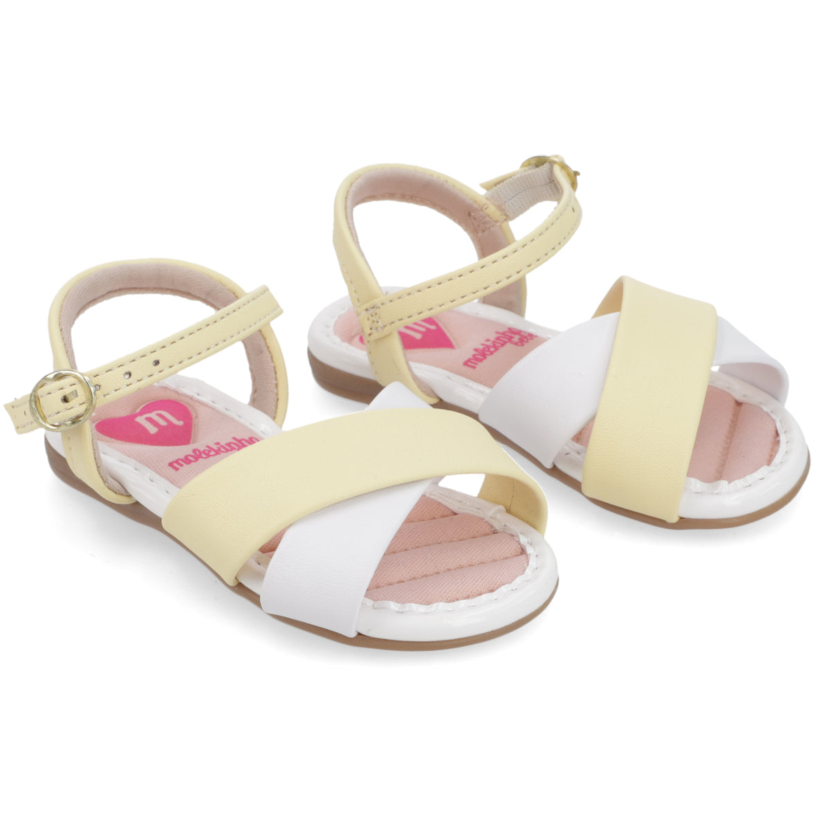 Sandalia Niña Molekinha 20 / Amarillo