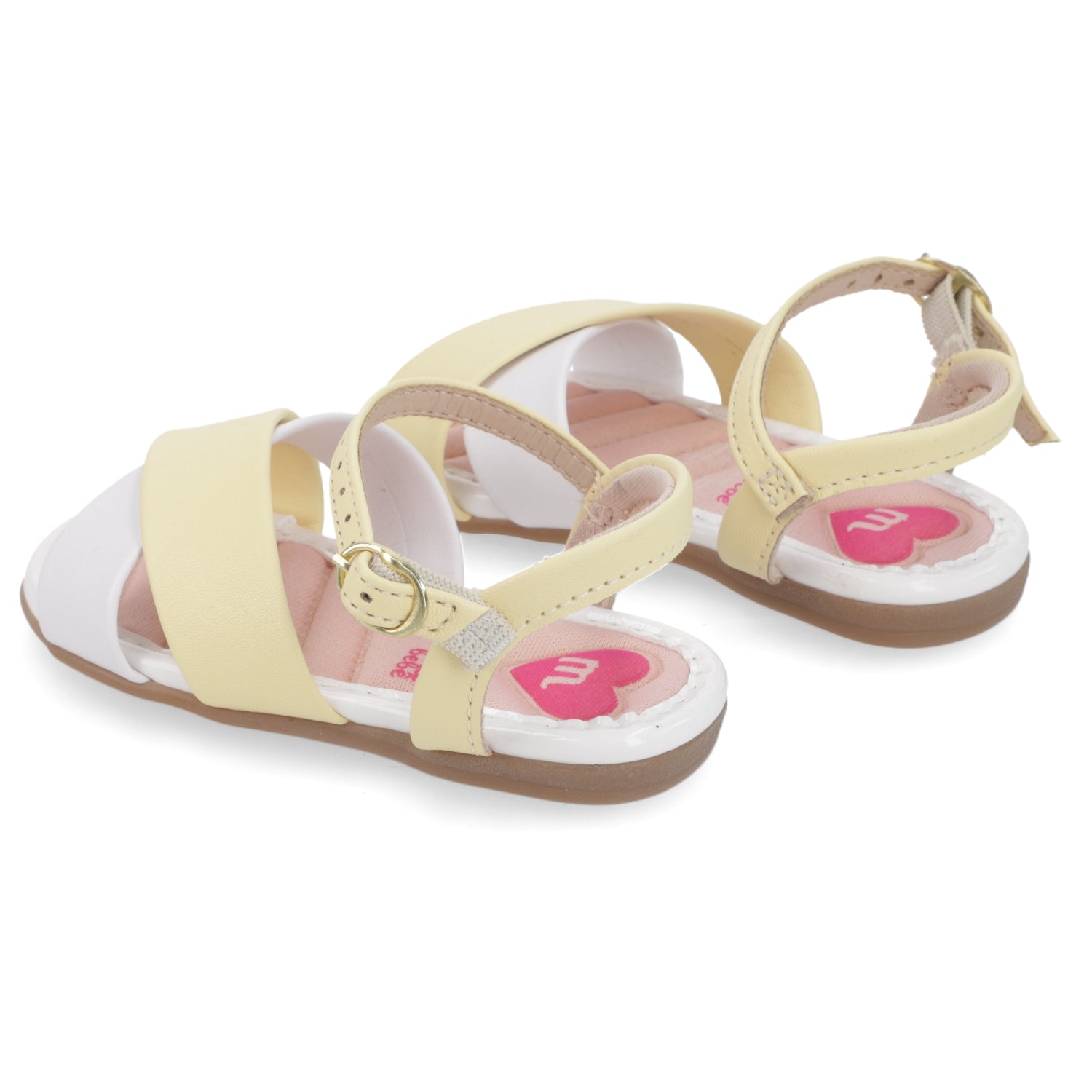 Sandalia Niña Molekinha 20 / Amarillo