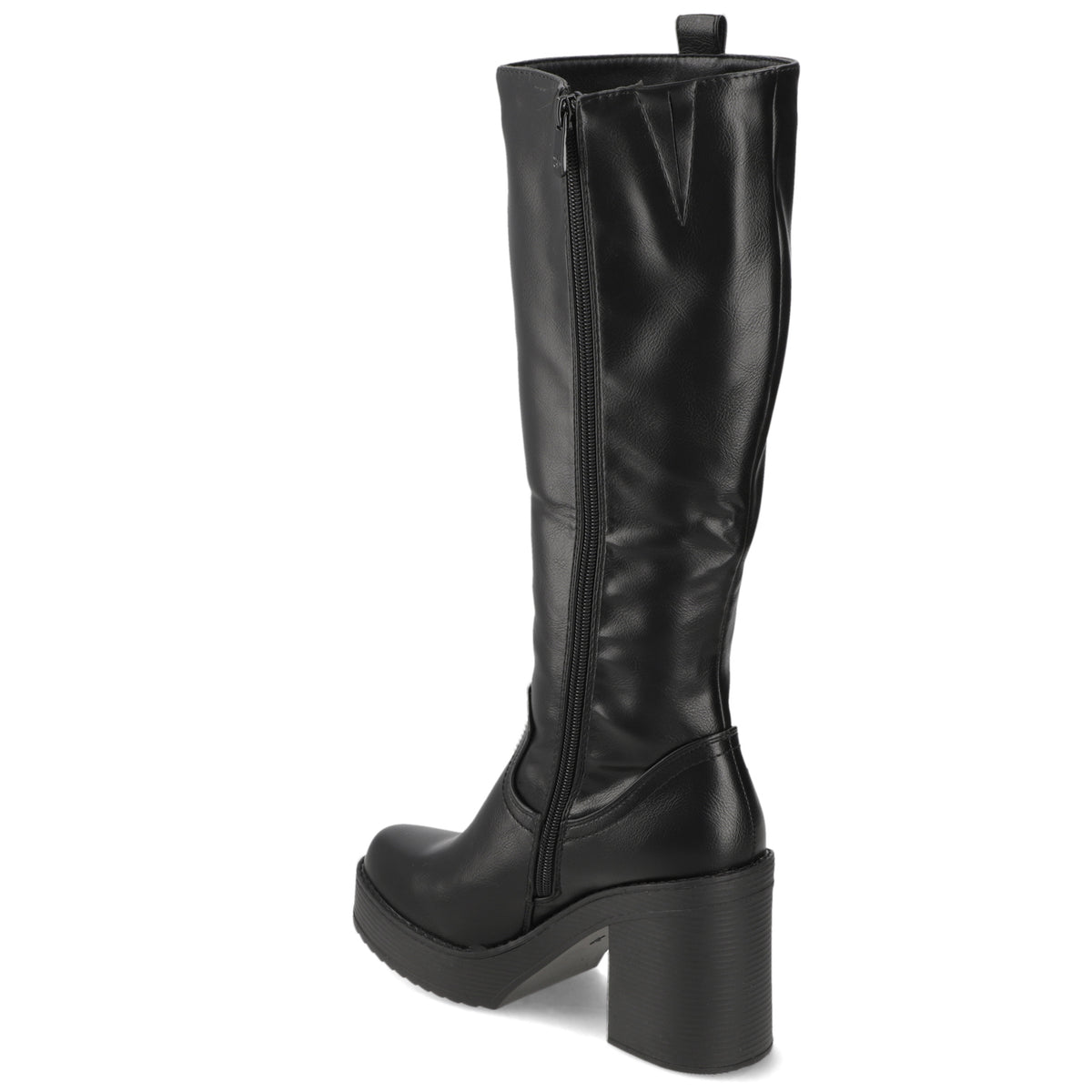 Bota Taco Ancho Negro New Walk