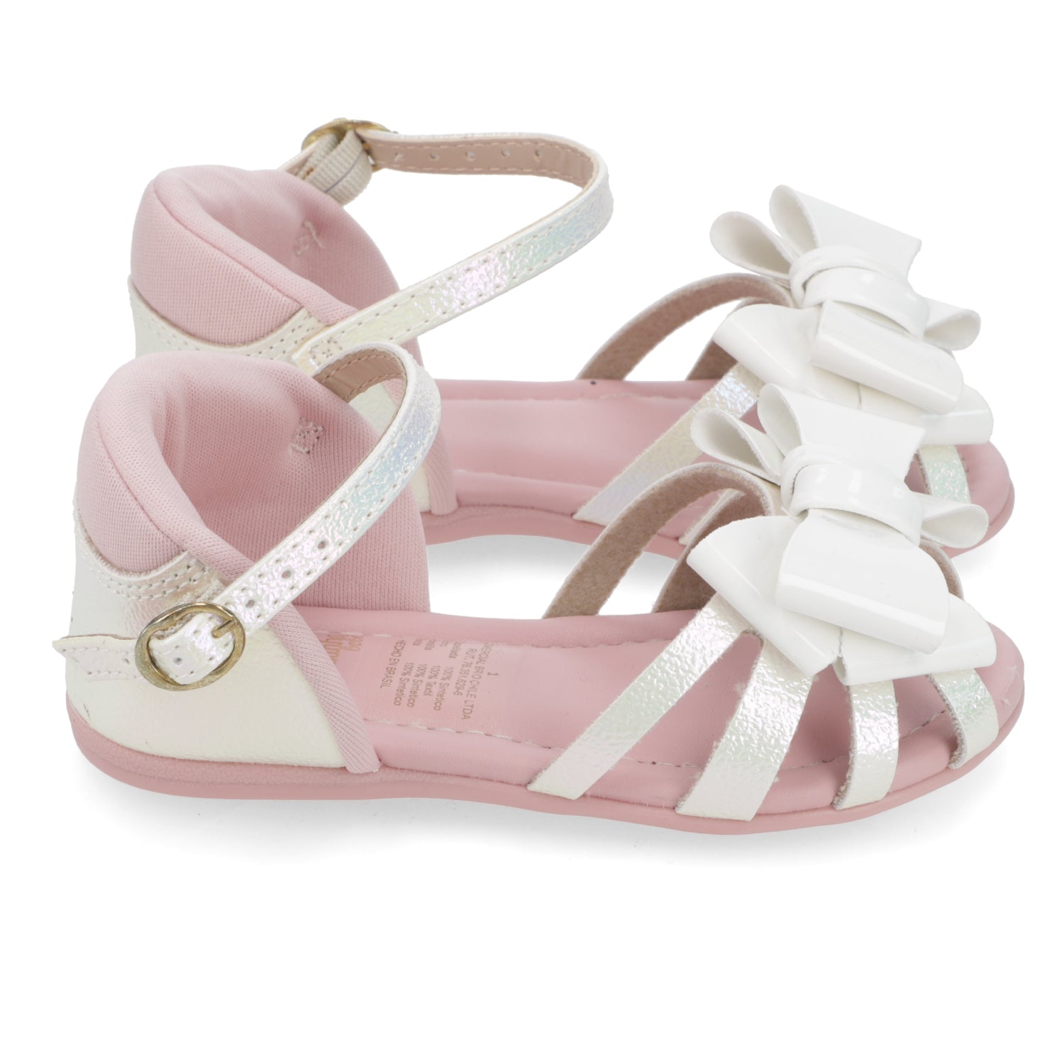 Sandalia Niña Molekinha 23 / Blanco