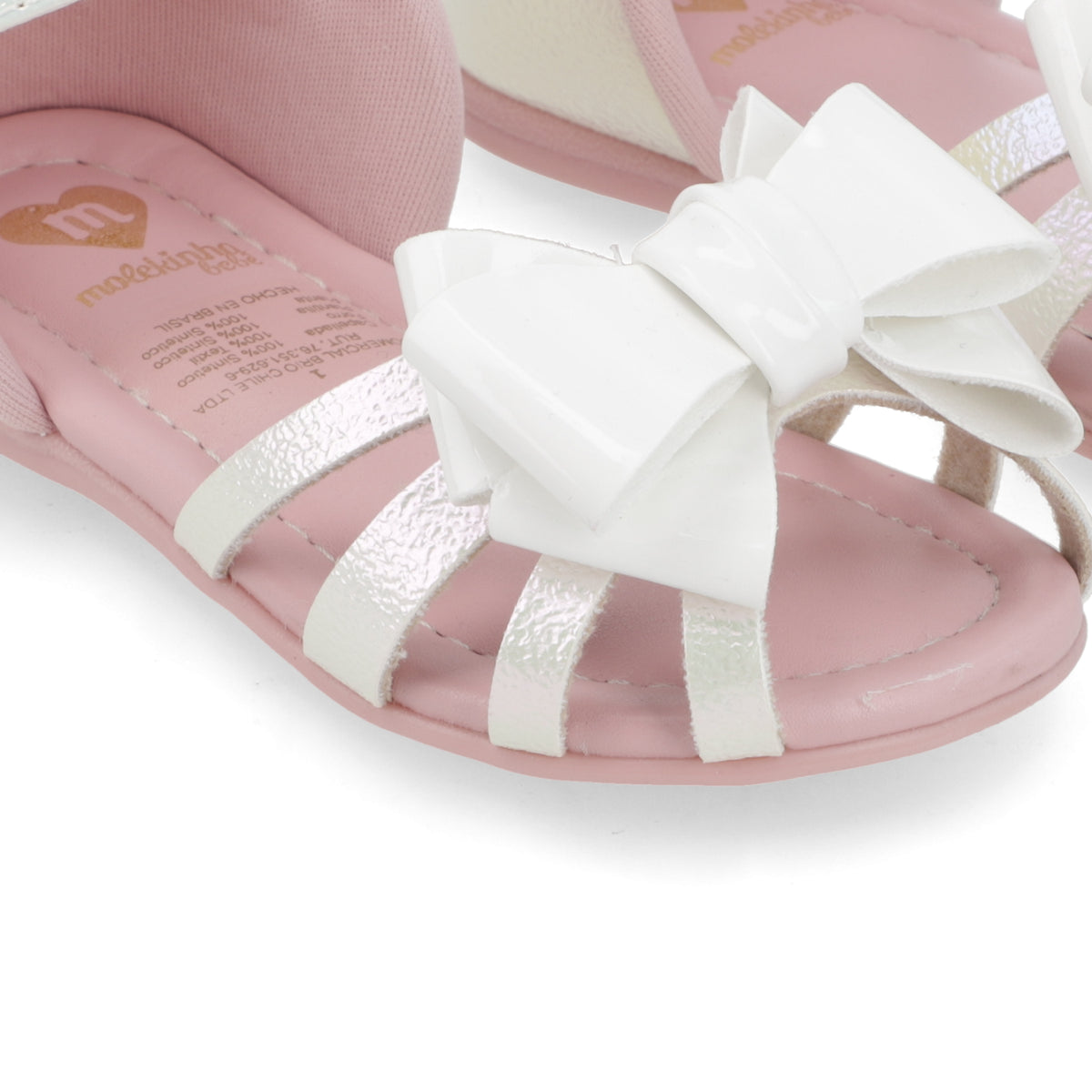 Sandalia Niña Molekinha 23 / Blanco