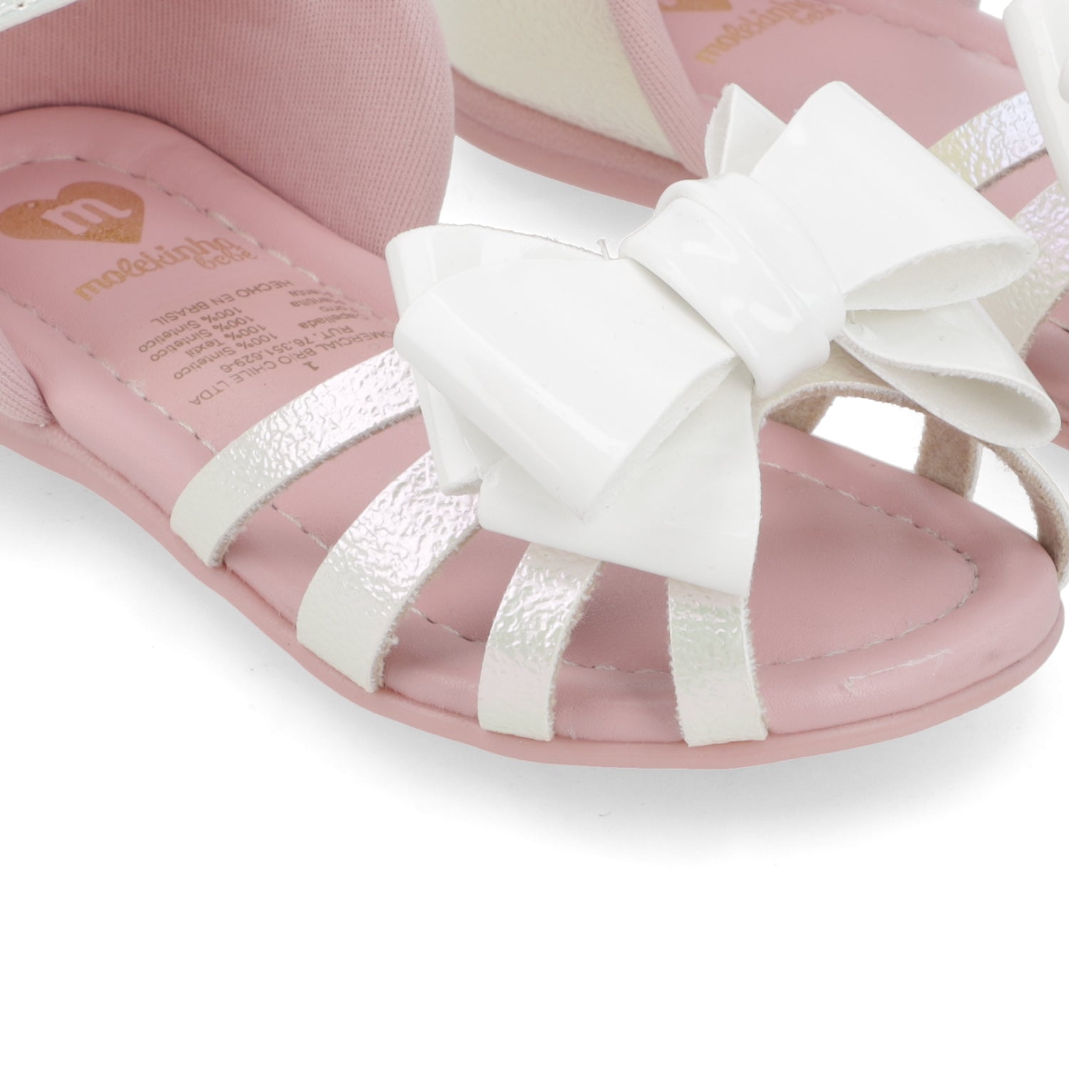 Sandalia Niña Molekinha 23 / Blanco