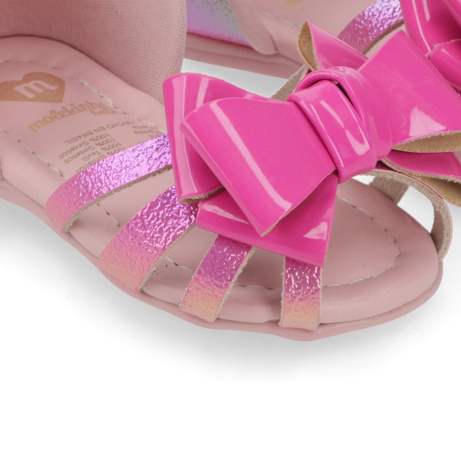 Sandalia Niña Molekinha 20 / Rosado