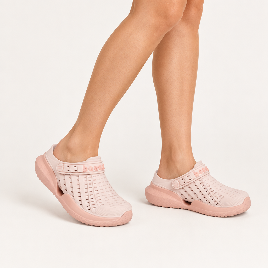 Zueco Mujer Flow Rosado Boaonda 35 / Rosado