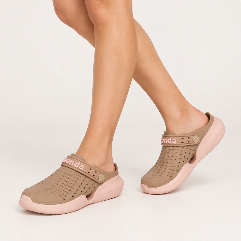 Zueco Clog Mujer Flow Café Boaonda