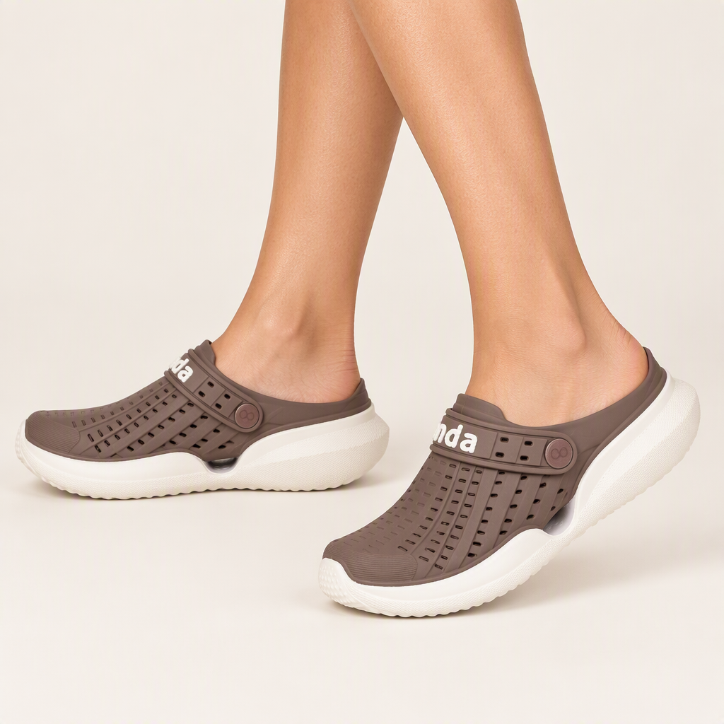 Zueco Clog Mujer Flow Café Boaonda