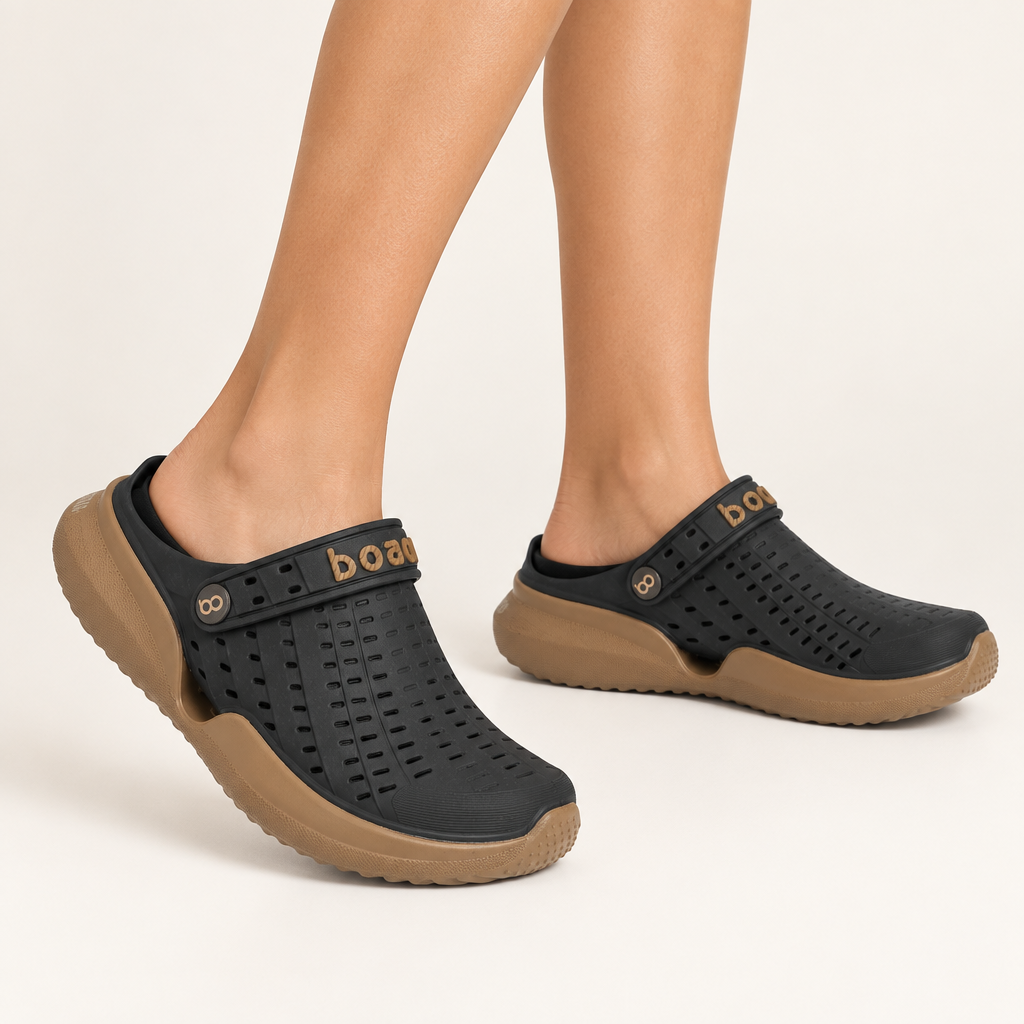 Zueco Mujer Flow Negro Boaonda 35 / Negro