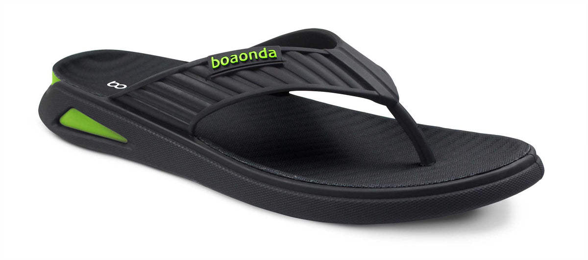 Sandalia Hombre Negro Boaonda