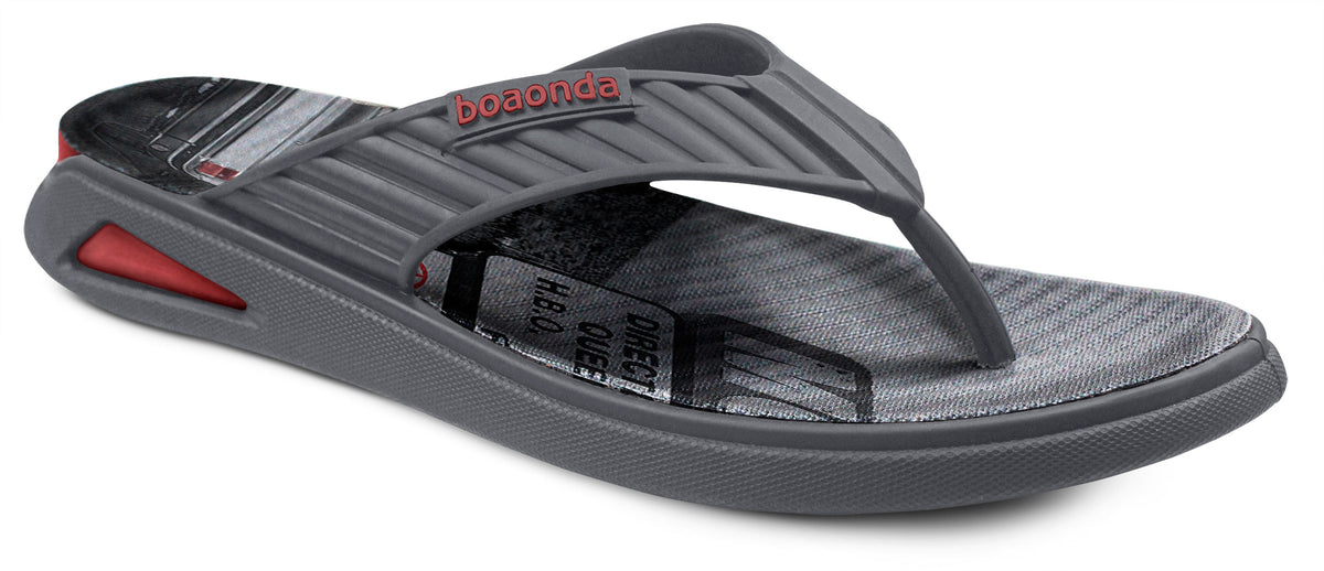 Sandalia Hombre Gris Boaonda