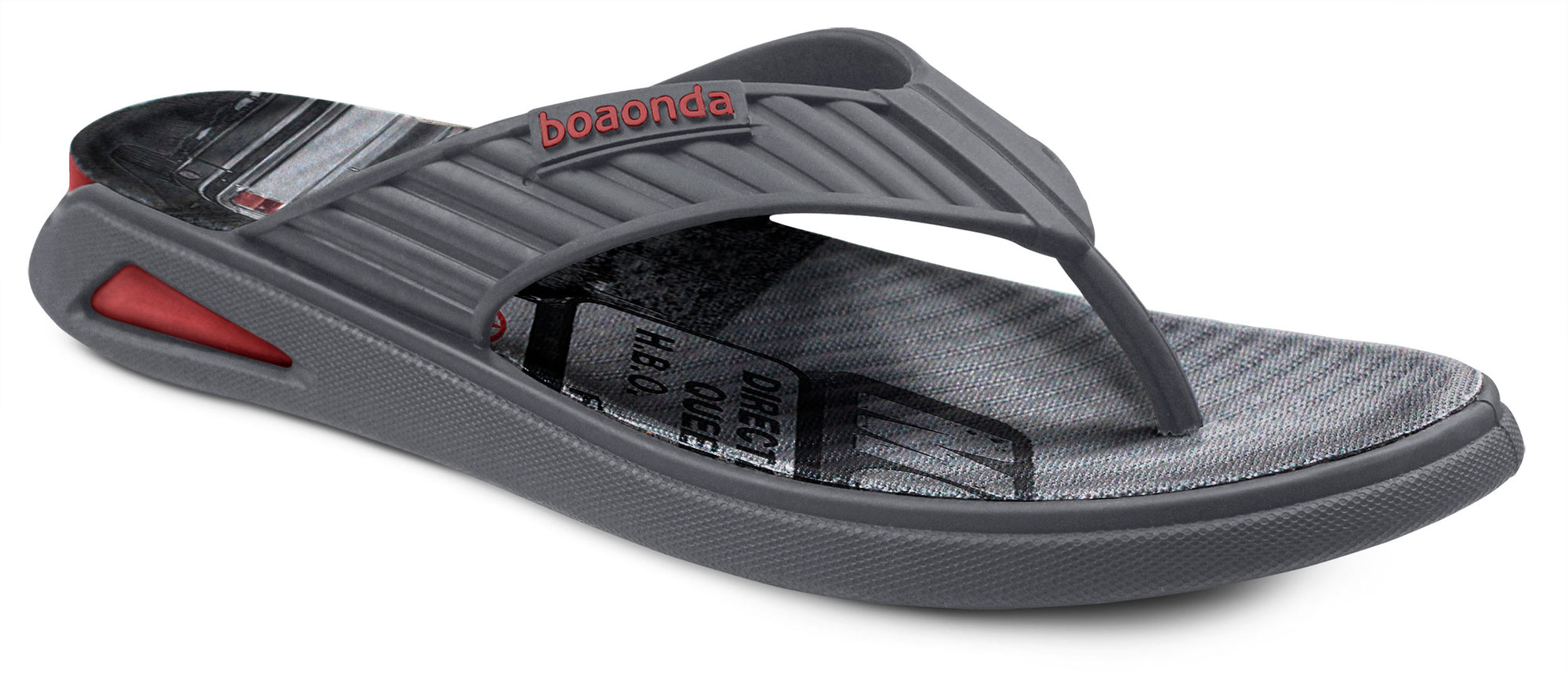 Sandalia Hombre Gris Boaonda